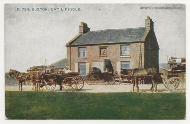 Buxton, The Cat and Fiddle, Photochrom