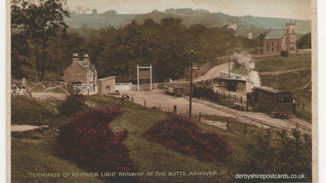 Terminus of Ashover Light Railway at the Butts Ashover