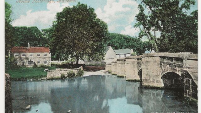 Holme Footbridge Bakewell