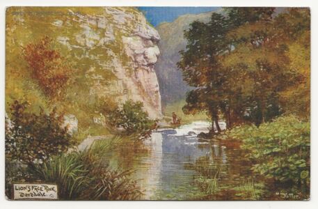 Lion's Face Rock, Dovedale - Tuck