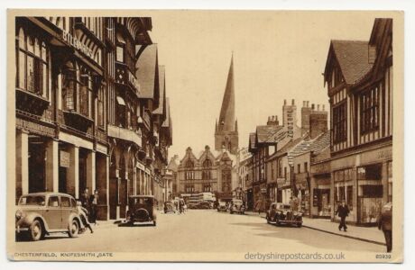 Chestrfield Knifesmithsgate Photochrom 85939