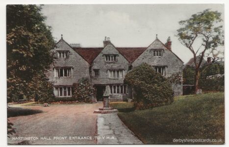 Hartington Hall Front Entrance to Y.H.A.